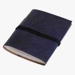 LEATHER MEDIUM ALBUM BLUE 